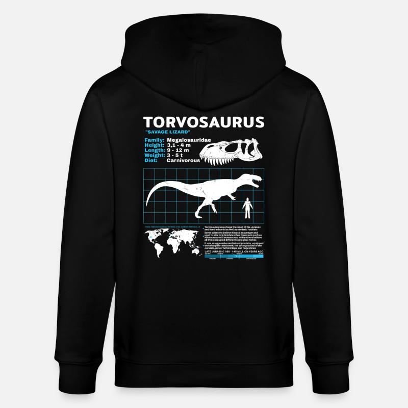 Torvosaurus Datasheet - Stanley/Stella CULTIVATOR  Unisex Organic Hooded Jacket - black
