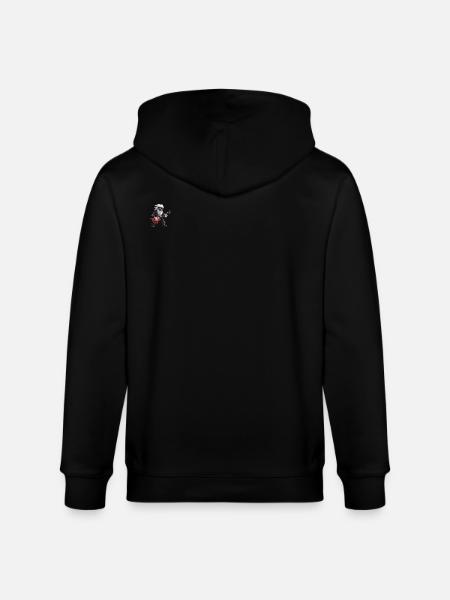 Weihnachtsmann Gitarre Santa - Stanley/Stella Unisex Bio-Kapuzenjacke CULTIVATOR - Schwarz