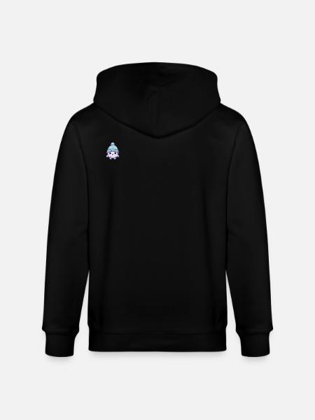 Cold Winter Virus Comic - Stanley/Stella CULTIVATOR Unisex Organic Hooded Jacket - black