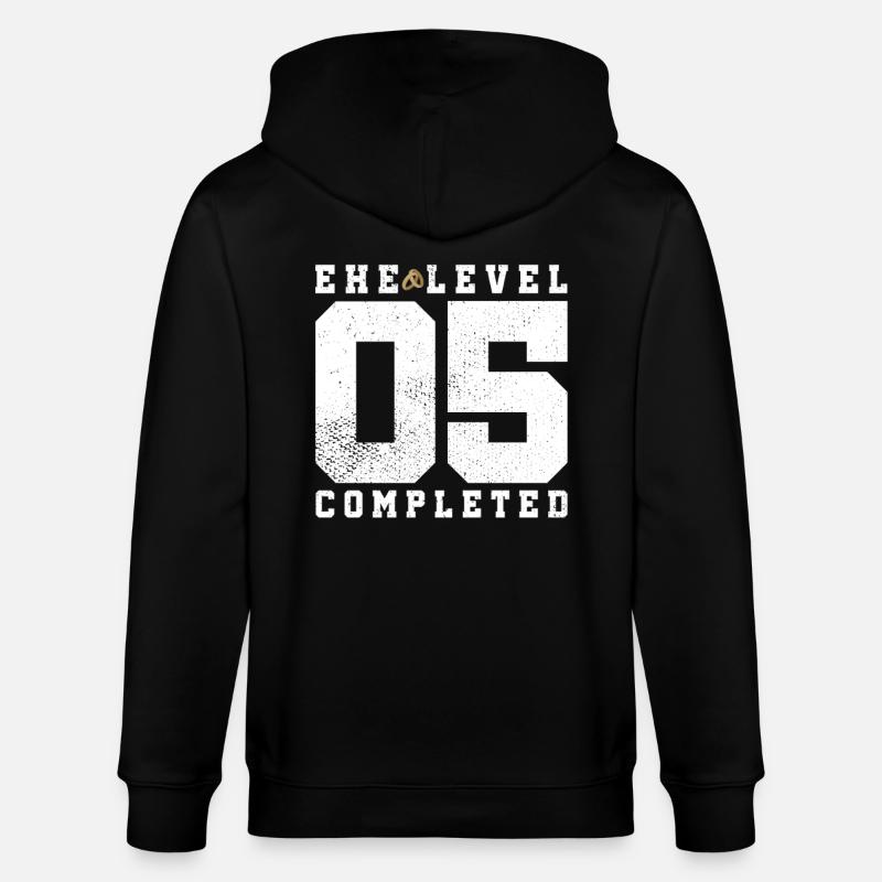 Mariage Niveau 5 Terminé - Veste à capuche bio CULTIVATOR Stanley/Stella Unisexe - noir