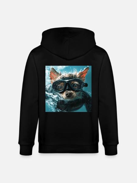 Chien - Veste à capuche bio CULTIVATOR Stanley/Stella Unisexe - noir