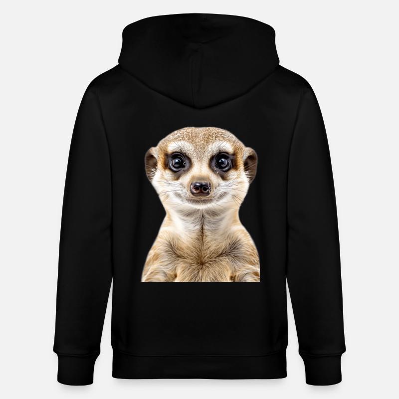 Suricate - Veste à capuche bio CULTIVATOR Stanley/Stella Unisexe - noir