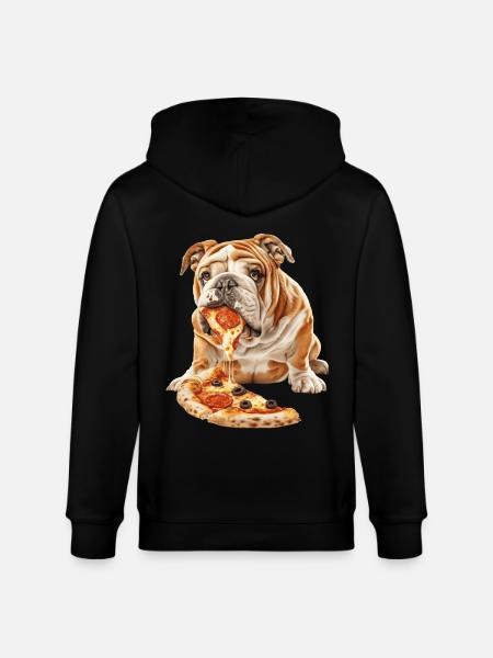 Bulldog - Stanley/Stella CULTIVATOR Unisex Organic Hooded Jacket - black