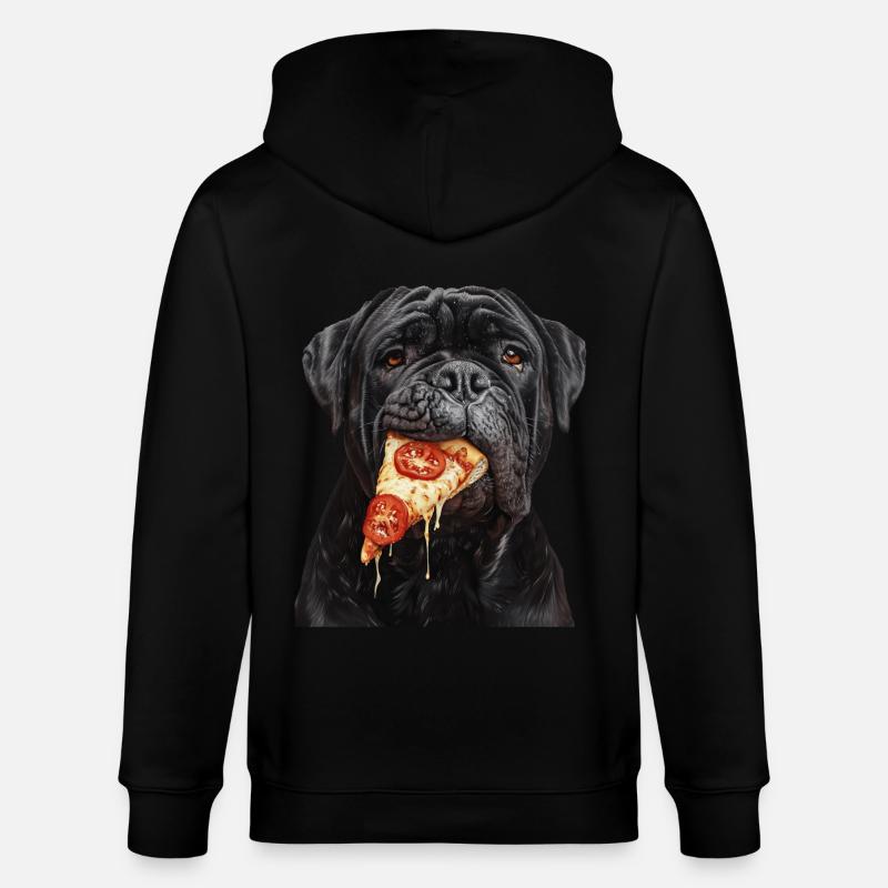 Cane corso - Veste à capuche bio CULTIVATOR Stanley/Stella Unisexe - noir