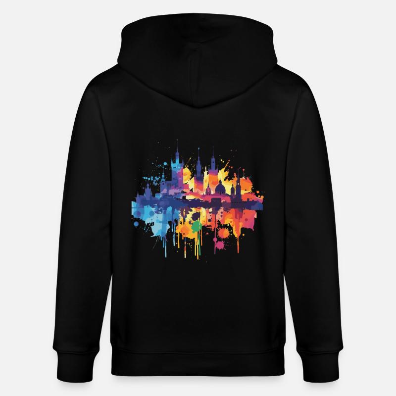 Plock - Veste à capuche bio CULTIVATOR Stanley/Stella Unisexe - noir