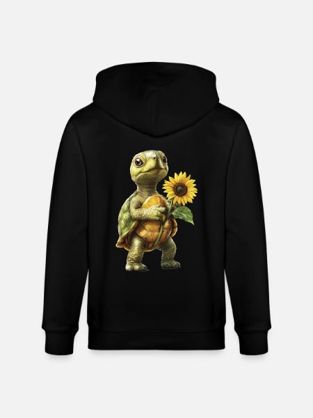 Huhn - Stanley/Stella Unisex Bio-Kapuzenjacke CULTIVATOR - Schwarz