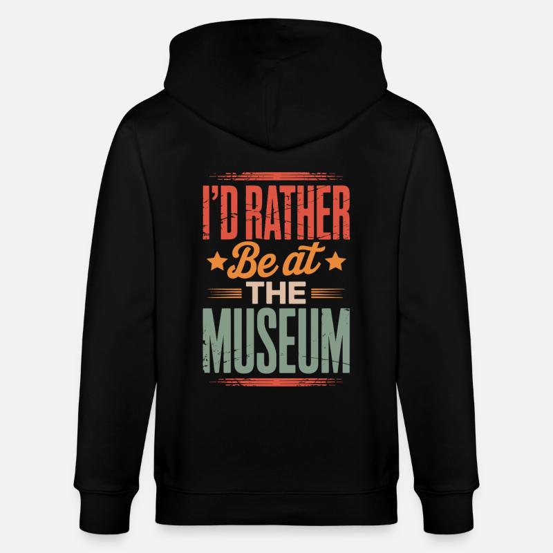 Musée - Veste à capuche bio CULTIVATOR Stanley/Stella Unisexe - noir