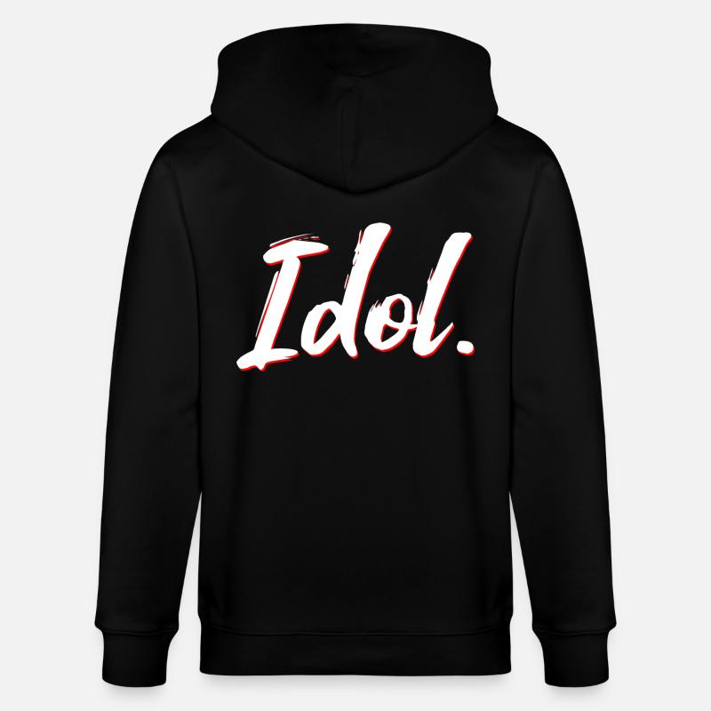 Idole nouvelle - Veste à capuche bio CULTIVATOR Stanley/Stella Unisexe - noir