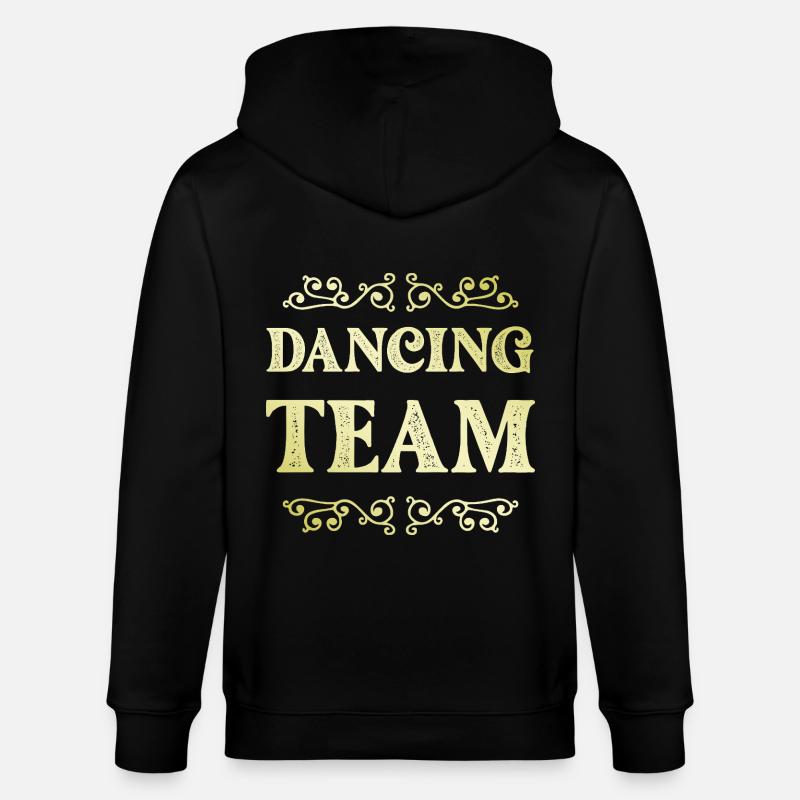 Équipe de danse - Veste à capuche bio CULTIVATOR Stanley/Stella Unisexe - noir