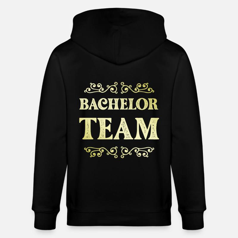 Équipe Bachelor - Veste à capuche bio CULTIVATOR Stanley/Stella Unisexe - noir