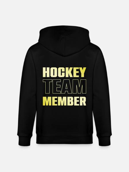 hockey team - Stanley/Stella CULTIVATOR Unisex Organic Hooded Jacket - black