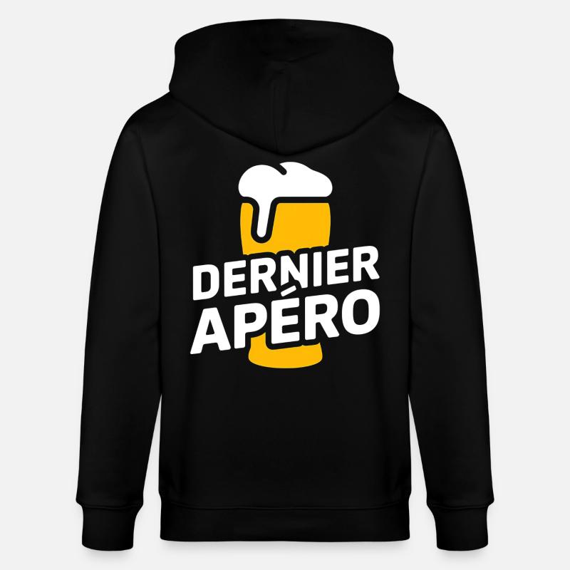 Dernier apéro – EVG - Veste à capuche bio CULTIVATOR Stanley/Stella Unisexe - noir
