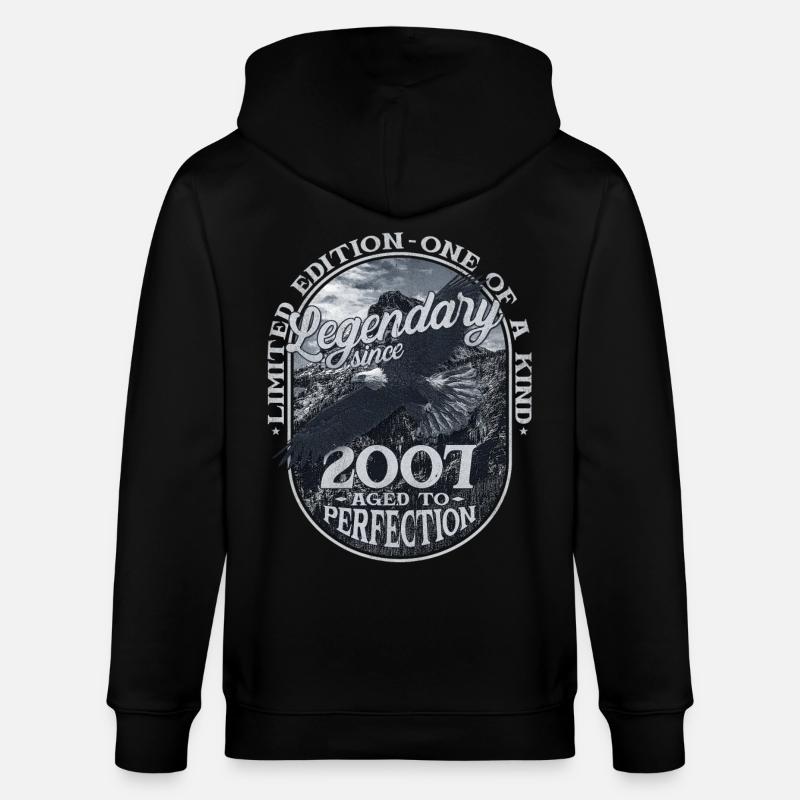 Légendaire depuis 2007 - Veste à capuche bio CULTIVATOR Stanley/Stella Unisexe - noir