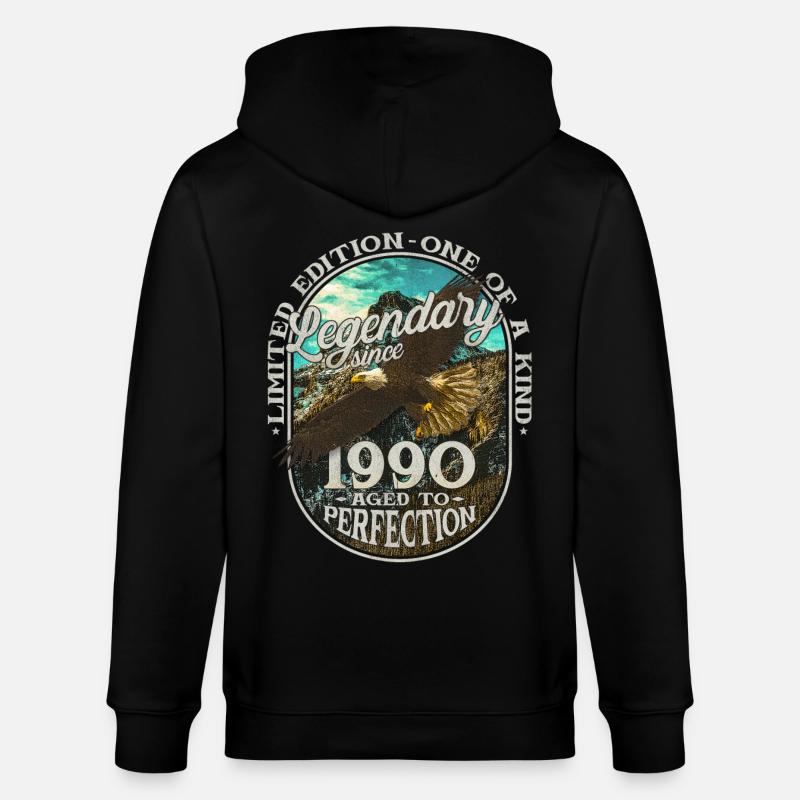 Légendaire depuis 1990 - Veste à capuche bio CULTIVATOR Stanley/Stella Unisexe - noir
