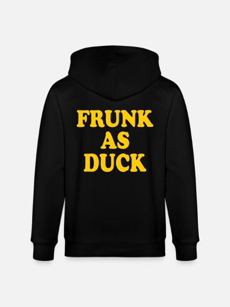 Frunk as duck - Stanley/Stella Unisex Bio-Kapuzenjacke CULTIVATOR - Schwarz