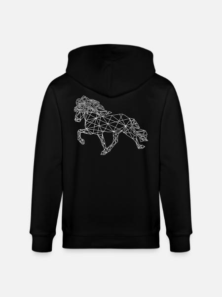 Tölter Hell - Stanley/Stella CULTIVATOR  Unisex Organic Hooded Jacket - black