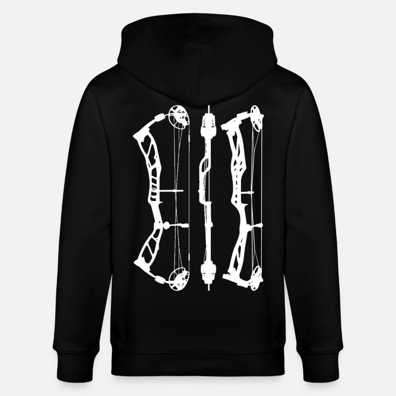 EliteBasin_PlanW - Veste à capuche bio CULTIVATOR Stanley/Stella Unisexe - noir