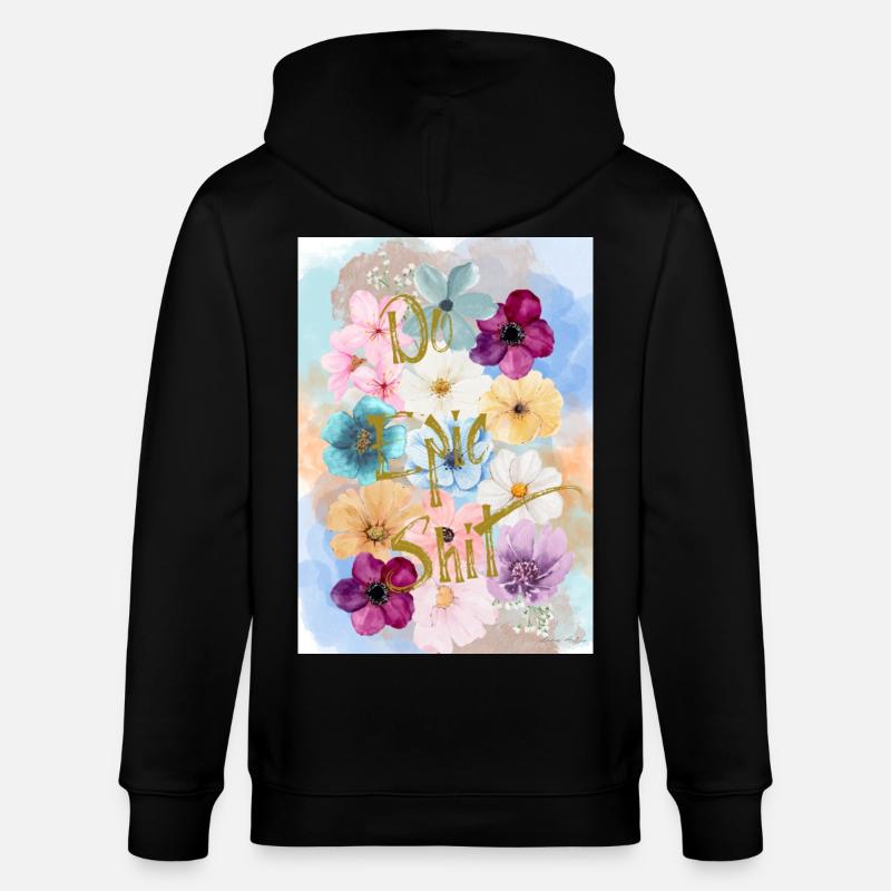 Do Epic Shit - Stanley/Stella Unisex Bio-Kapuzenjacke CULTIVATOR  - Schwarz
