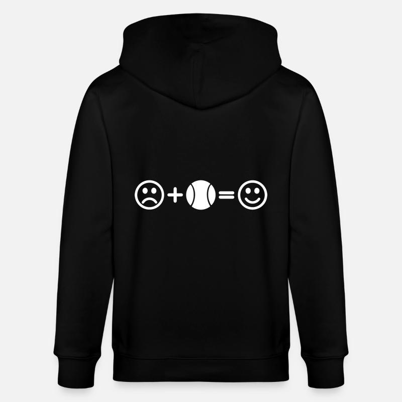 Tennis Smileys - Veste à capuche bio CULTIVATOR Stanley/Stella Unisexe - noir