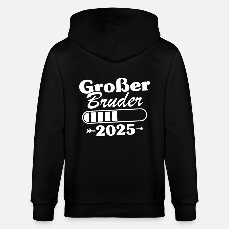 Großer Bruder Loading 2025 - Stanley/Stella Unisex Bio-Kapuzenjacke CULTIVATOR - Schwarz