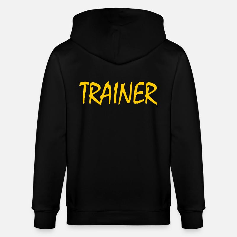 TRAINER - Stanley/Stella Unisex Bio-Kapuzenjacke CULTIVATOR  - Schwarz
