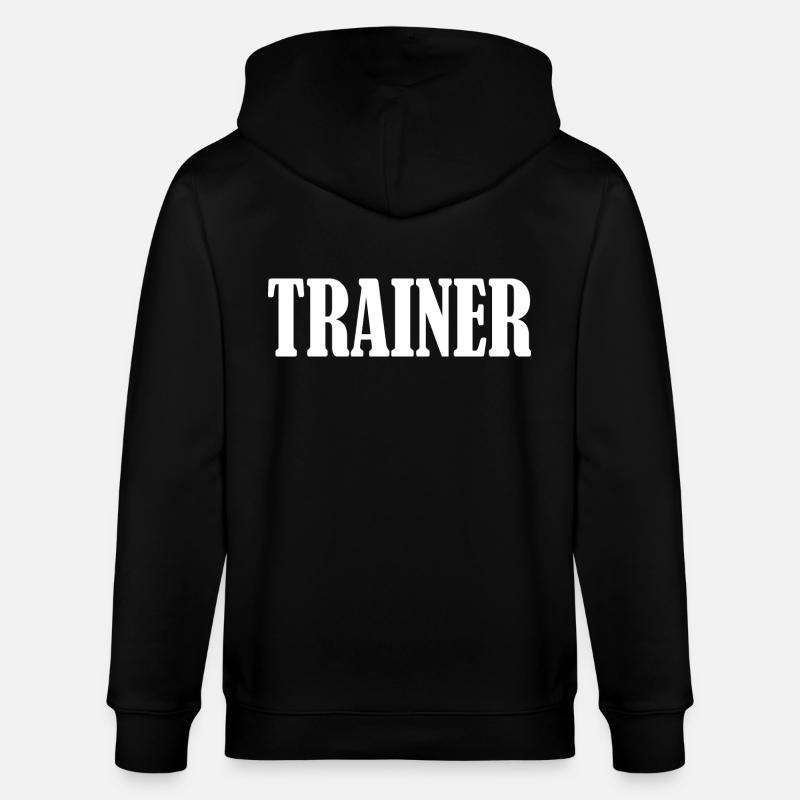 Trainer - Stanley/Stella Unisex Bio-Kapuzenjacke CULTIVATOR  - Schwarz