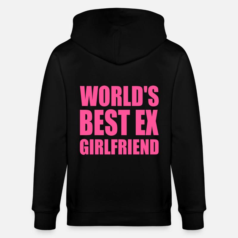 worlds best ex girlfriend - Veste à capuche bio CULTIVATOR Stanley/Stella Unisexe - noir