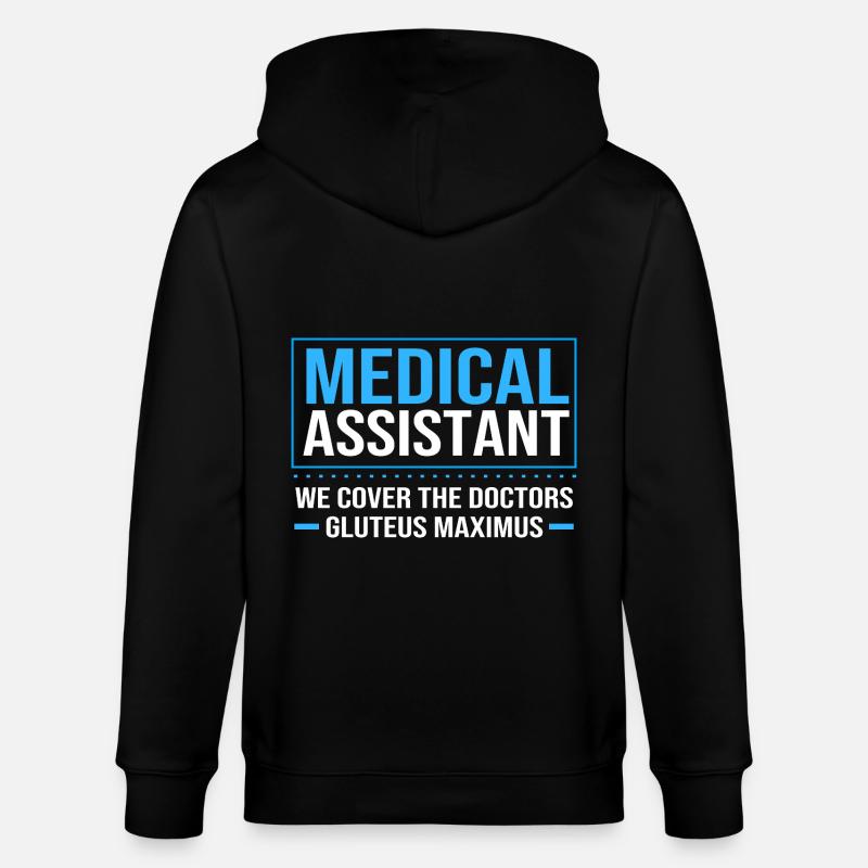 Médecin MFA - Veste à capuche bio CULTIVATOR Stanley/Stella Unisexe - noir