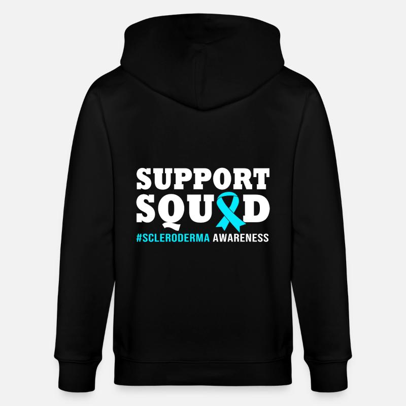 Scleroderma - Stanley/Stella CULTIVATOR  Unisex Organic Hooded Jacket - black