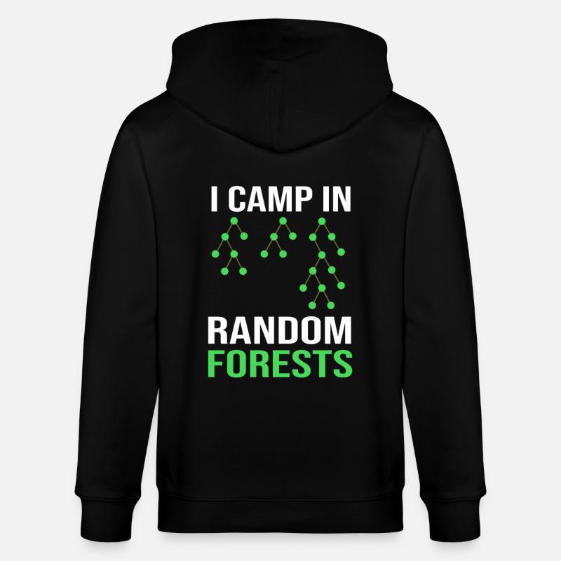 Programmeur Codeur GPT - Veste à capuche bio CULTIVATOR Stanley/Stella Unisexe - noir