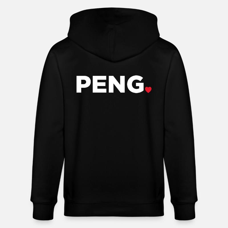 Peng - Veste à capuche bio CULTIVATOR Stanley/Stella Unisexe - noir