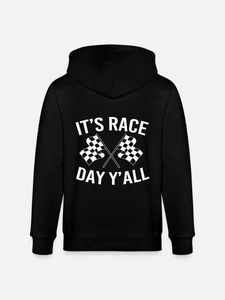 Drag Race - Stanley/Stella CULTIVATOR Unisex Organic Hooded Jacket - black