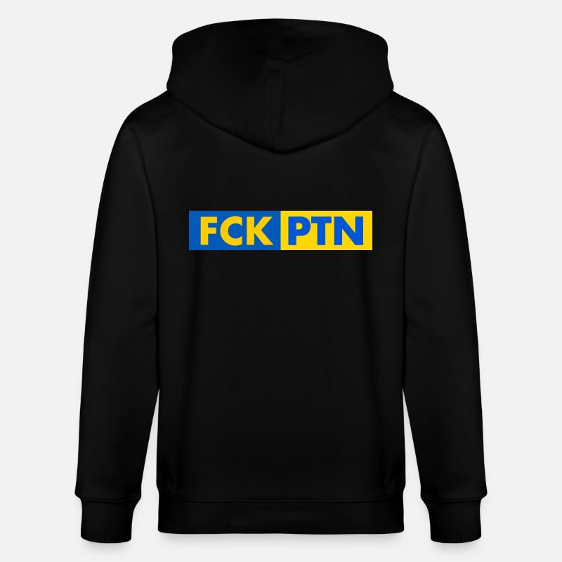 Fck ptn - Veste à capuche bio CULTIVATOR Stanley/Stella Unisexe - noir