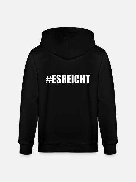 ES REICHT - Stanley/Stella Unisex Bio-Kapuzenjacke CULTIVATOR - Schwarz