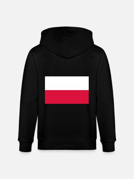 Pologne - Veste à capuche bio CULTIVATOR Stanley/Stella Unisexe - noir