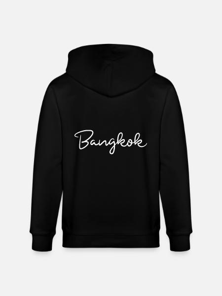 Bangkok - Stanley/Stella CULTIVATOR Unisex Organic Hooded Jacket - black