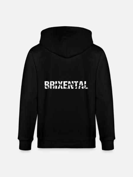 Brixenthal Kitzbühel Alps Brixenthal Mountains - Stanley/Stella CULTIVATOR  Unisex Organic Hooded Jacket - black