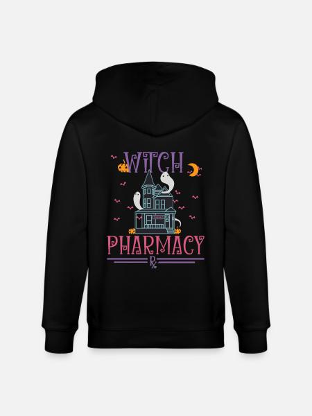 Pharmacy Halloween - Stanley/Stella CULTIVATOR  Unisex Organic Hooded Jacket - black