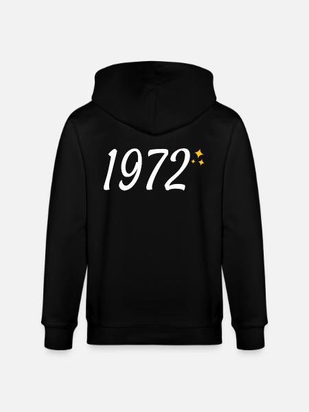 1972 - Stanley/Stella CULTIVATOR Unisex Organic Hooded Jacket - black
