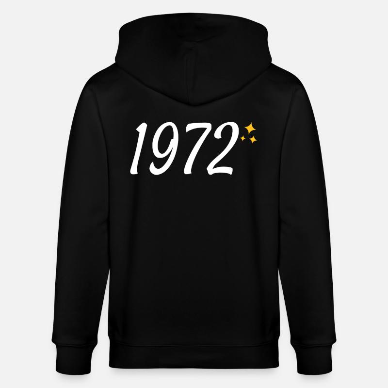 1972 - Stanley/Stella Unisex Bio-Kapuzenjacke CULTIVATOR  - Schwarz