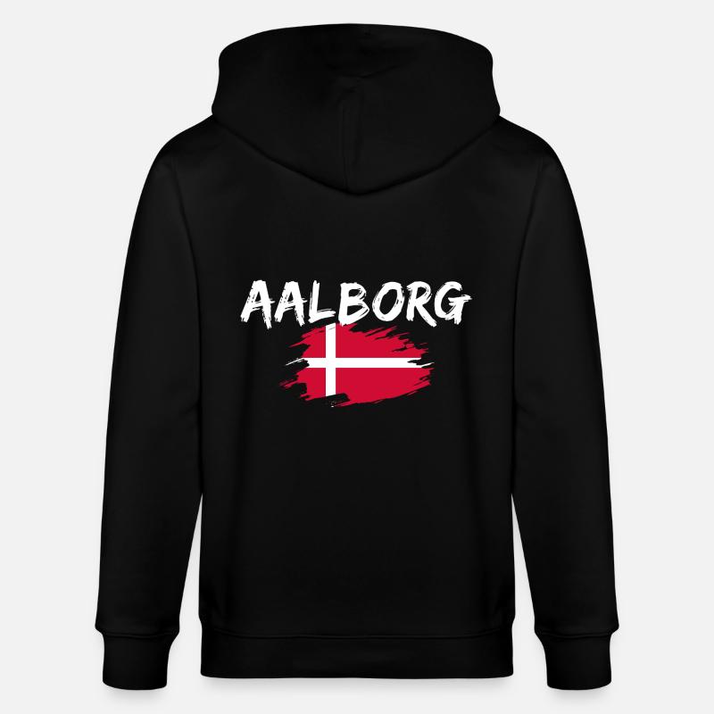 Aalborg, Denmark - Stanley/Stella CULTIVATOR  Unisex Organic Hooded Jacket - black