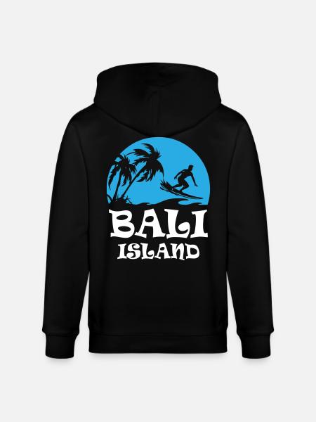 Bali Iceland - Stanley/Stella CULTIVATOR Unisex Organic Hooded Jacket - black