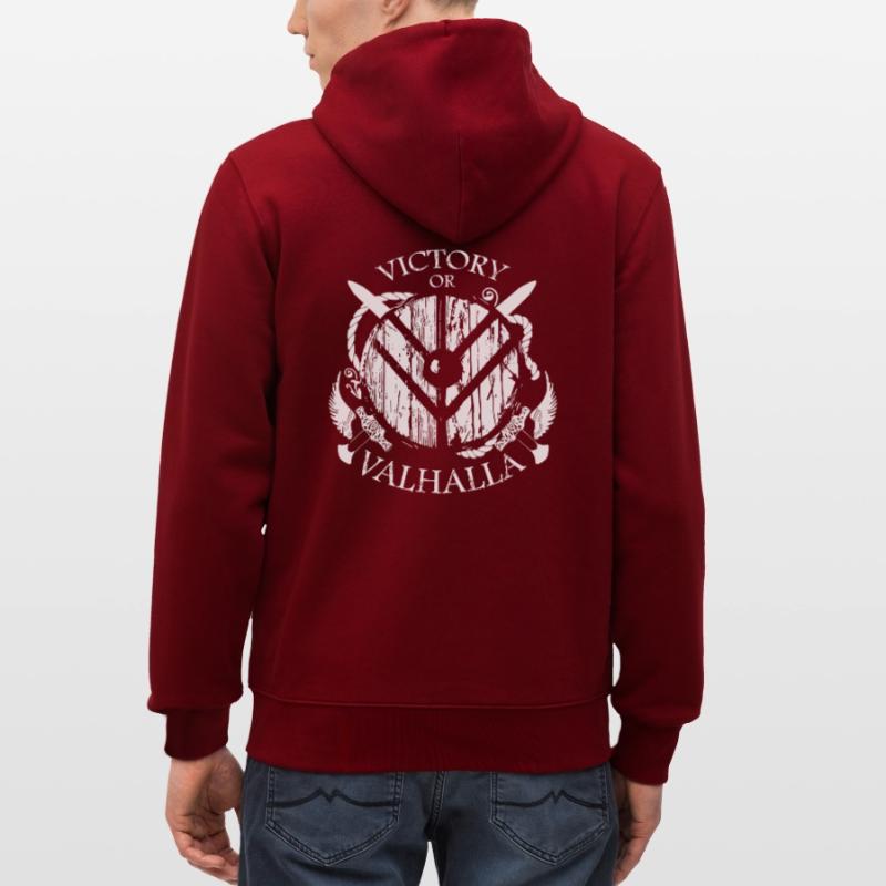 Wikinger oder Valhalla Stanley/Stella Unisex Bio-Kapuzenjacke CULTIVATOR 