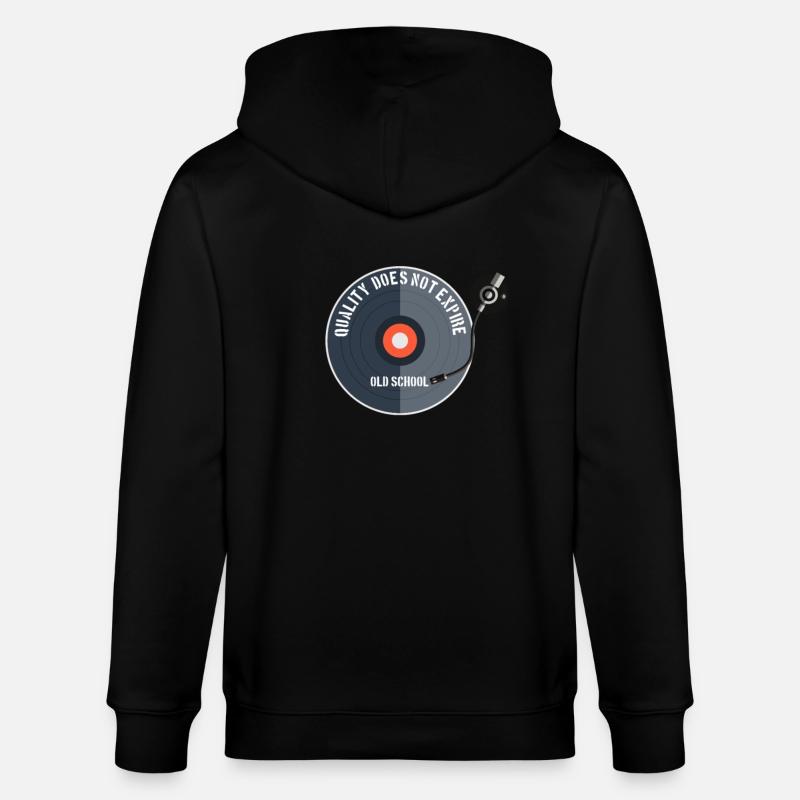 La qualité n'expire pas - Veste à capuche bio CULTIVATOR Stanley/Stella Unisexe - noir