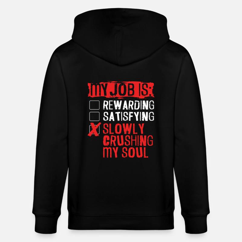 Medical Programmer Medical Coder - Stanley/Stella CULTIVATOR  Unisex Organic Hooded Jacket - black