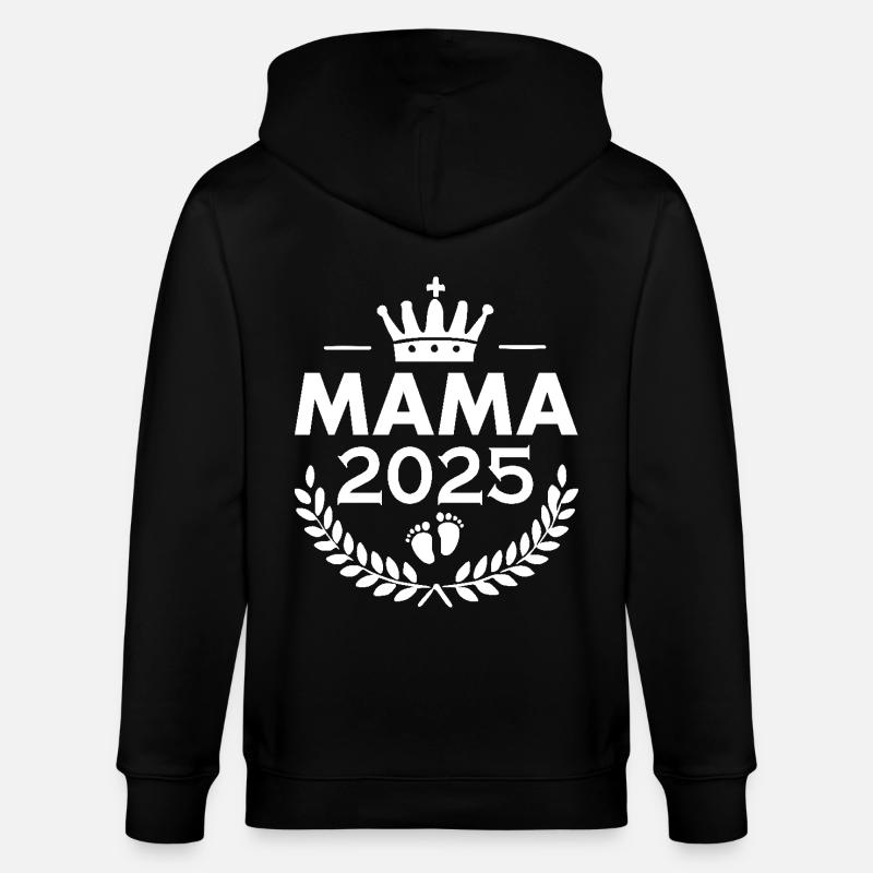 Mama 2025 - Veste à capuche bio CULTIVATOR Stanley/Stella Unisexe - noir