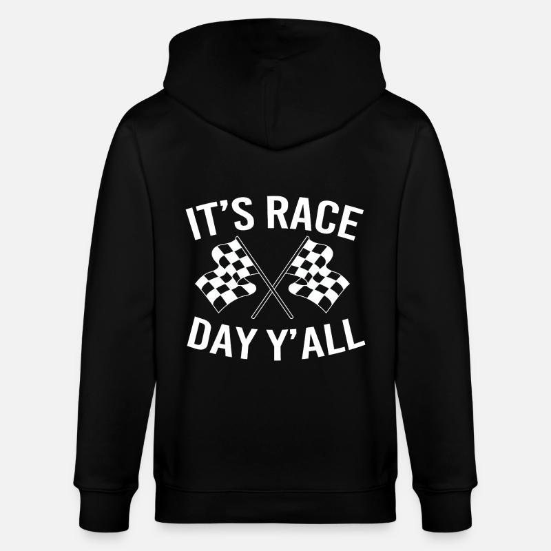 Course de dragsters - Veste à capuche bio CULTIVATOR Stanley/Stella Unisexe - noir