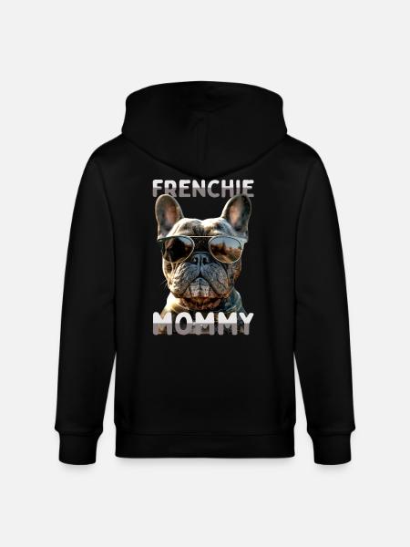 Frenchie Mor Mors dag Grand Danois - Stanley/Stella økologisk unisex-hættejakke CULTIVATOR  - sort