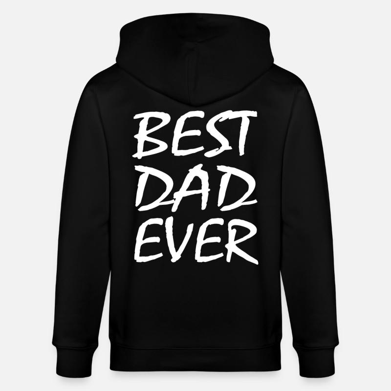 Bester vater - Stanley/Stella Unisex Bio-Kapuzenjacke CULTIVATOR  - Schwarz