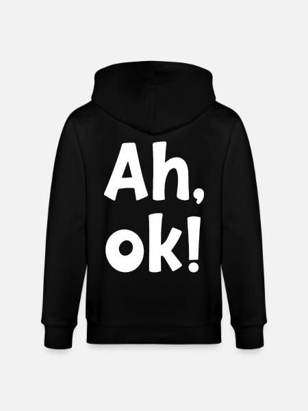 AH OK - Stanley/Stella Unisex Bio-Kapuzenjacke CULTIVATOR - Schwarz